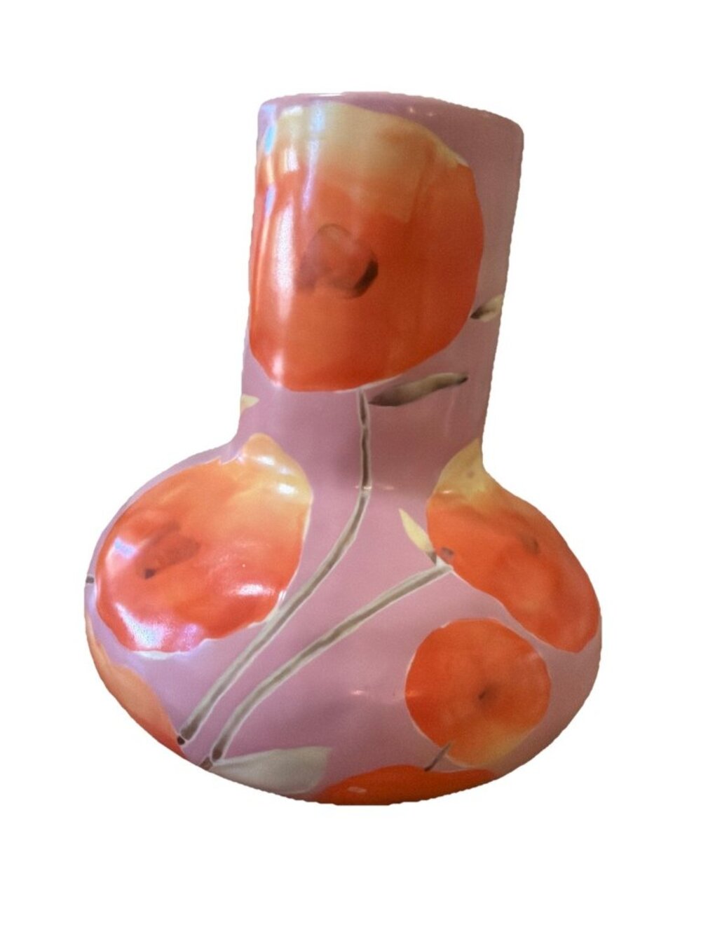 Bernice Kelly Anthropologie "A Sunday Painter" Ceramic Stoneware Layla Vase
